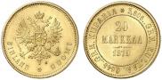 20 марок 1879 года
