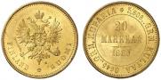 20 markkaa 1880 year