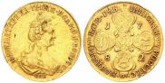 5 roubles 1782 year