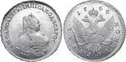 1 рубль 1744 года