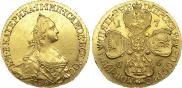 5 roubles 1766 year