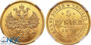 5 рублей 1876 года