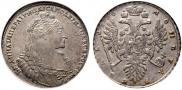 1 rouble 1736 year