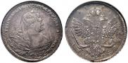 1 rouble 1737 year