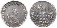 Grivennik 1741 year