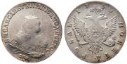 1 rouble 1750 year