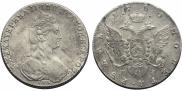 1 rouble 1780 year
