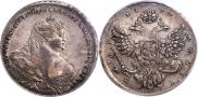 1 rouble 1737 year