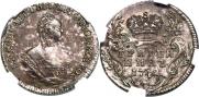 Grivennik 1742 year
