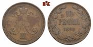 10 pennia 1890 year