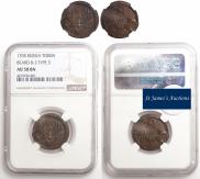 Beard token coin 1705 year