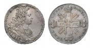 1 rouble 1727 year