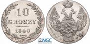 10 groszy 1840 year