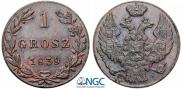 1 grosz 1839 year