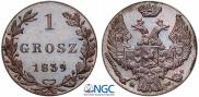 1 grosz 1839 year