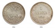 1 markka 1890 year