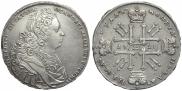 1 рубль 1728 года