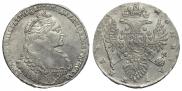 1 rouble 1737 year
