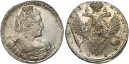 1 рубль 1733 года