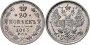 20 kopecks 1883 year