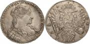 1 рубль 1734 года