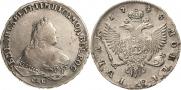1 рубль 1748 года