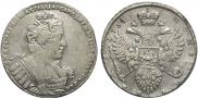 1 рубль 1734 года