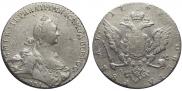 1 rouble 1768 year