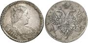 1 рубль 1733 года
