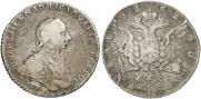 1 rouble 1762 year