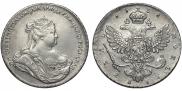 1 rouble 1738 year