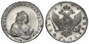 1 рубль 1744 года
