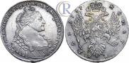 1 rouble 1737 year