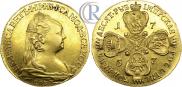 10 roubles 1757 year
