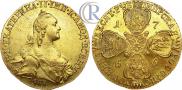 10 рублей 1766 года