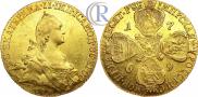 10 roubles 1769 year
