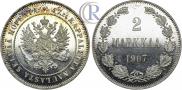 2 markkaa 1907 year