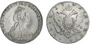 1 rouble 1781 year