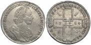 1 rouble 1724 year