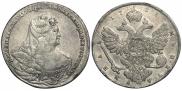 1 rouble 1737 year