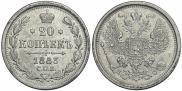 20 kopecks 1883 year