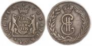 2 kopecks 1775 year