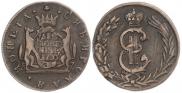 2 kopecks 1780 year