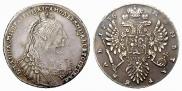 1 rouble 1736 year