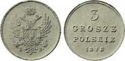 3 grosze 1815 year