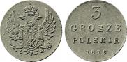3 grosze 1818 year