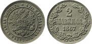 2 markkaa 1867 year