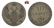 10 groszy 1840 year