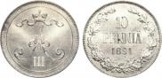 10 pennia 1891 year