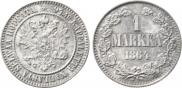 1 markka 1864 year